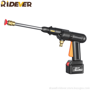 Ridever Private Car Washer Machine Alloy Plunger Pump 25V Wireless 15000MA High Presser Car Washer